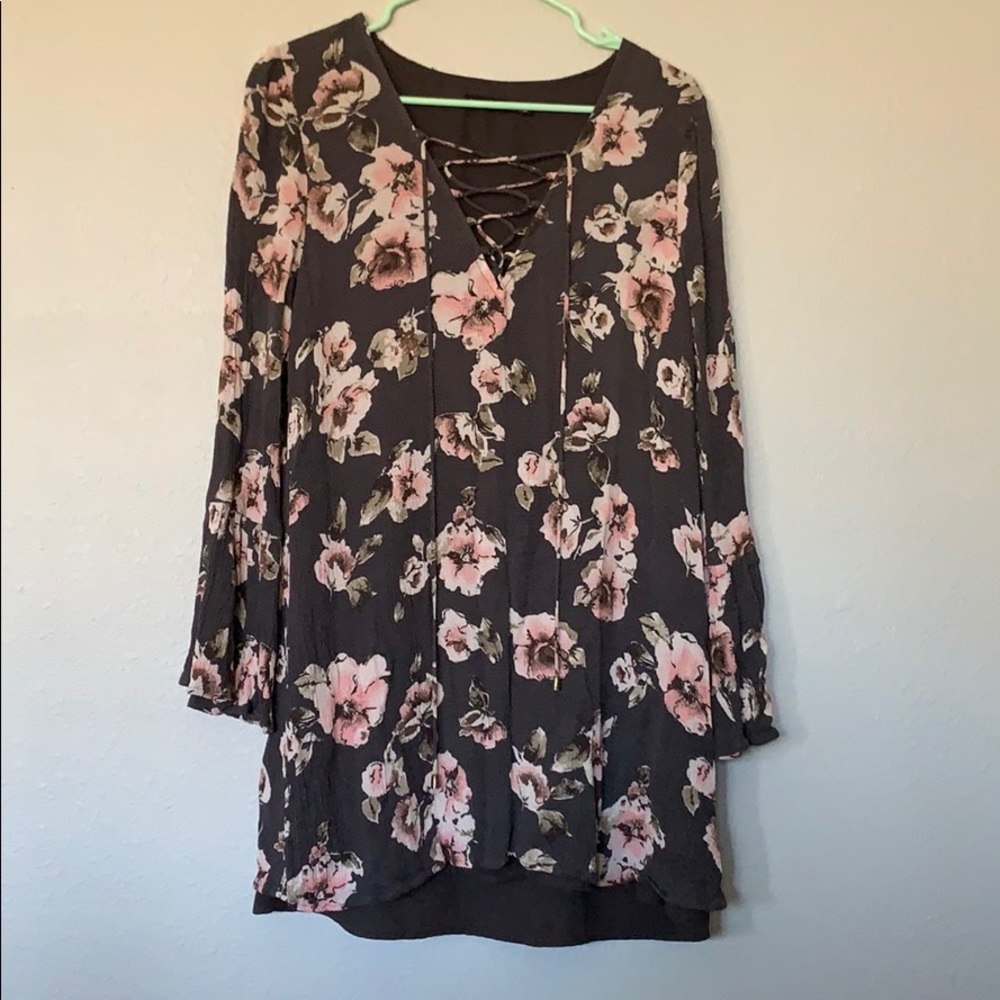 Blu Pepper Flower Dress